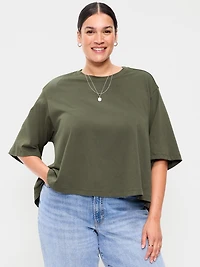 Short-Sleeve Trapeze T-Shirt