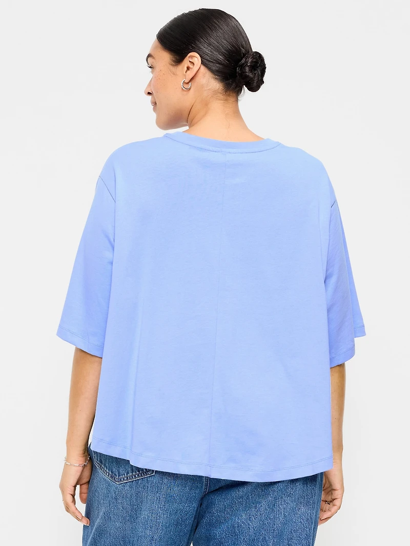Short-Sleeve Trapeze T-Shirt