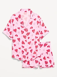 Maternity Classic Pajama Short Set