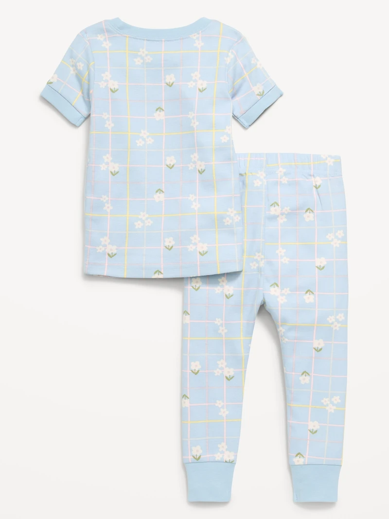 Unisex Snug-Fit Printed Pajama Set for Toddler & Baby