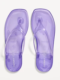 Flip-Flop Jelly Sandals for Women