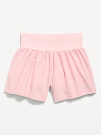 High-Waisted StretchTech Performance Shorts for Girls