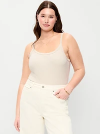 Rib-Knit Cami Tank Top