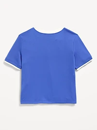Short-Sleeve Soccer Jersey T-Shirt for Toddler Boys