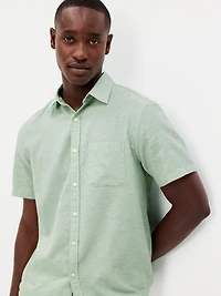 Classic Fit Everyday Linen-Blend Shirt