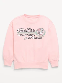 Hello Kitty® Oversized Graphic Tunic Sweatshirt for Girls