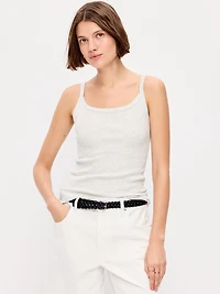 Rib-Knit Cami Tank Top