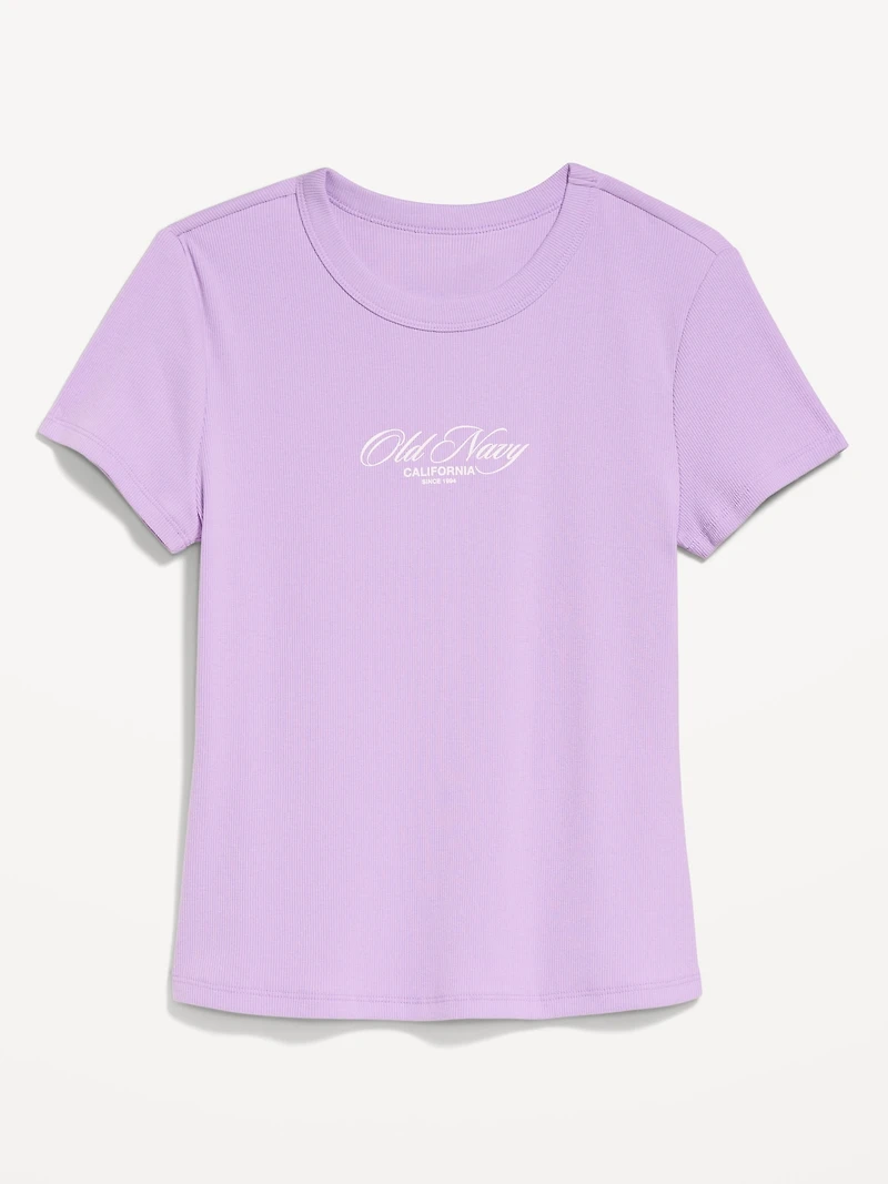 Logo-Graphic Snug T-Shirt