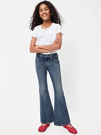 Low-Rise Flare-Leg Jeans for Girls