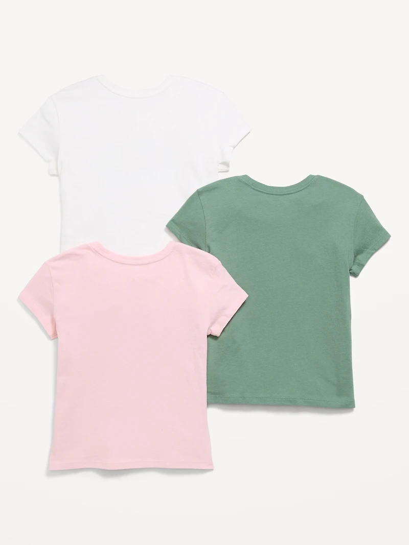 Short-Sleeve Graphic T-Shirt 3-Pack for Girls