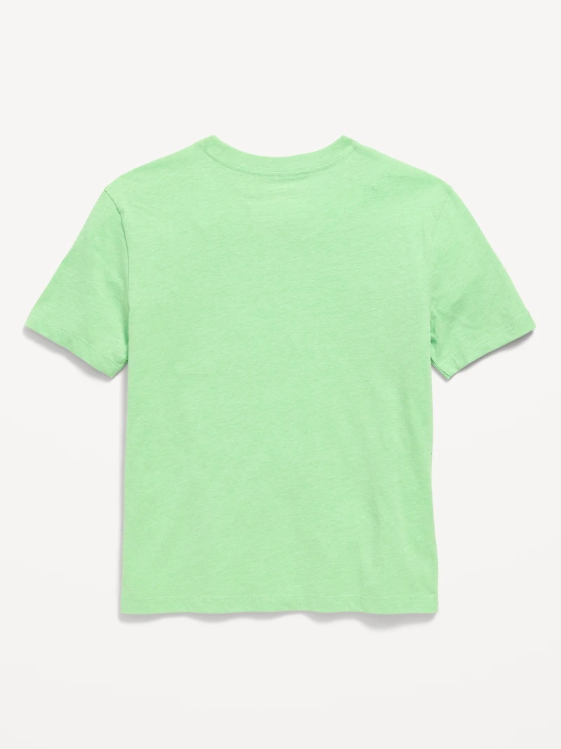 Softest Short-Sleeve Pocket T-Shirt for Boys
