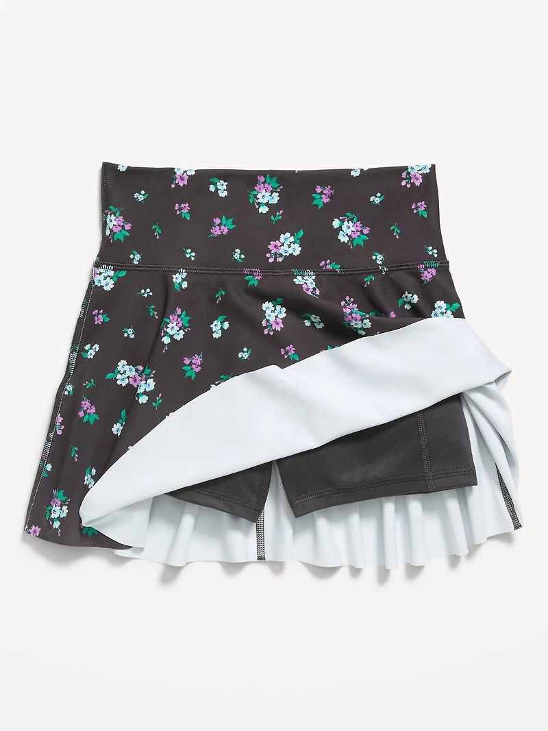 High-Waisted PowerSoft Skort for Girls