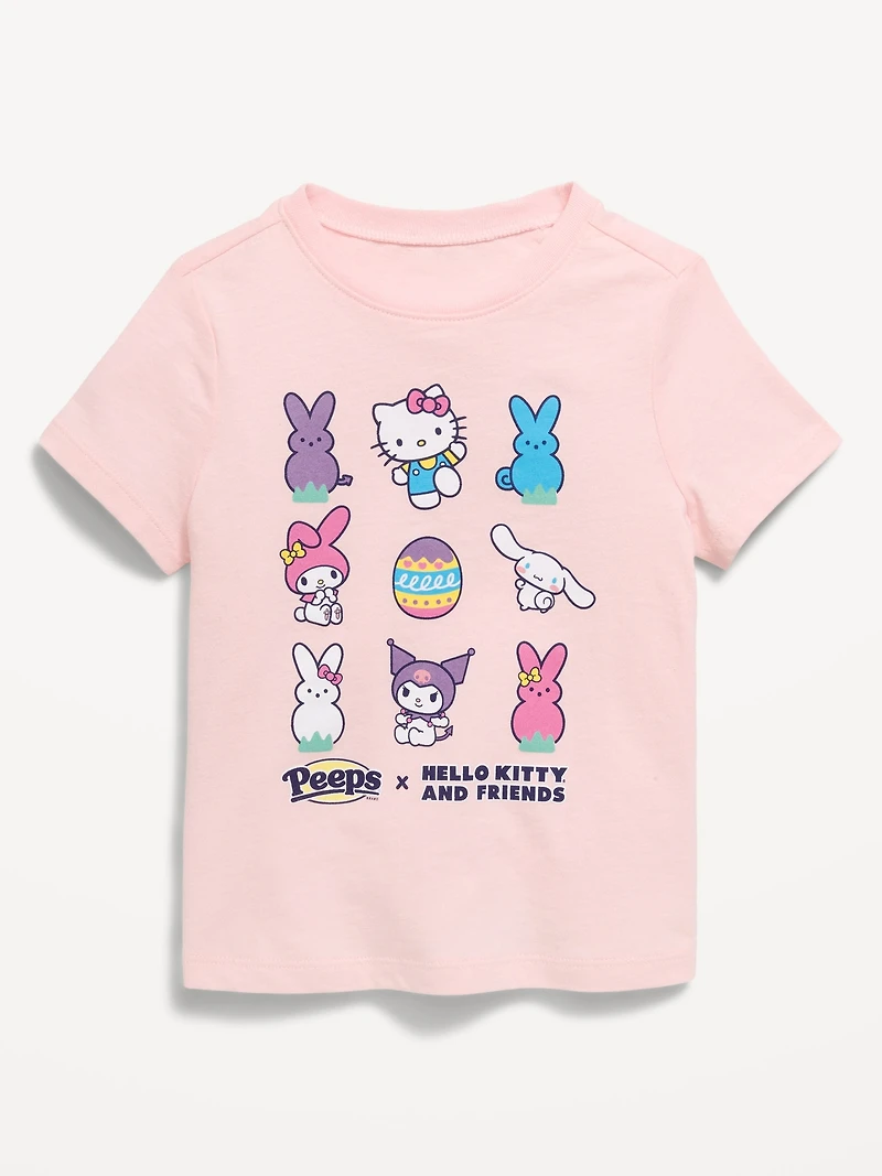 PEEPS® x Hello Kitty® Easter Graphic T-Shirt for Toddler Girls