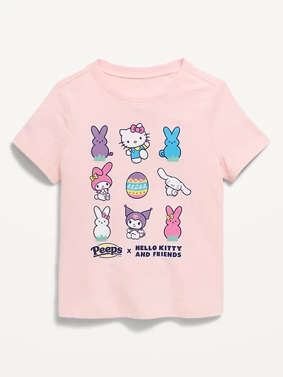 PEEPS® x Hello Kitty® Easter Graphic T-Shirt for Toddler Girls
