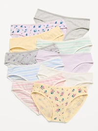 Bikini Underwear 10-Pack for Girls