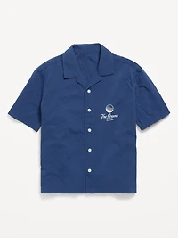 Short-Sleeve Boxy Graphic Shirt for Boys