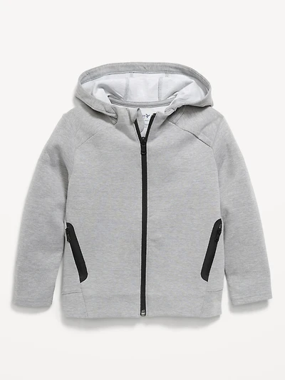 Dynamic Fleece Zip-Front Hoodie for Toddler Boys