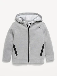 Dynamic Fleece Zip-Front Hoodie for Toddler Boys
