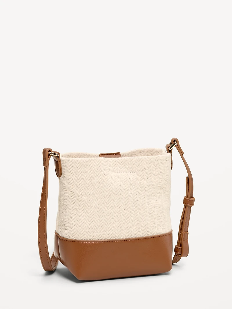 Small Preppy Bucket Bag