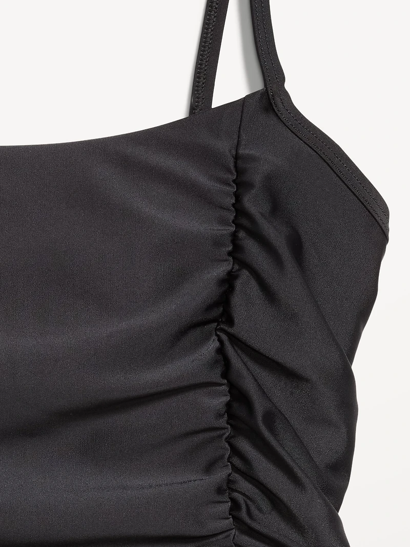 Ruched One-Piece Swimsuit