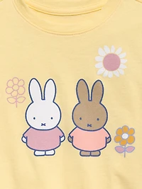Miffy™ Oversized Graphic Tunic T-Shirt for Toddler Girls