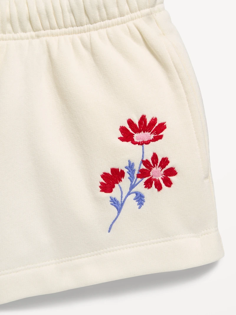High-Waisted Favorite Fleece Shorts for Girls