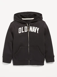 Unisex Logo-Graphic Zip Hoodie for Toddler