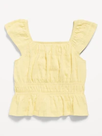 Ruffled Smocked Top for Girls