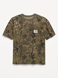 Short-Sleeve Oversized Pocket T-Shirt for Boys