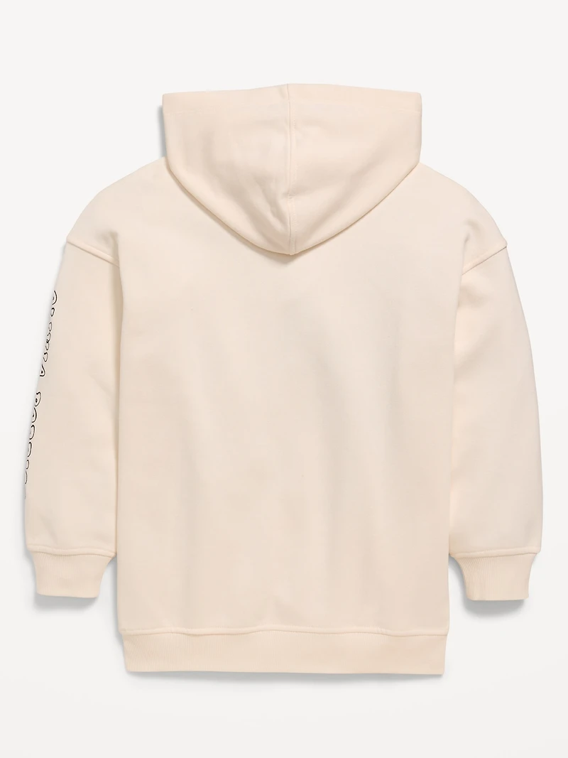 Olivia Rodrigo™ Oversized Graphic Tunic Hoodie for Girls