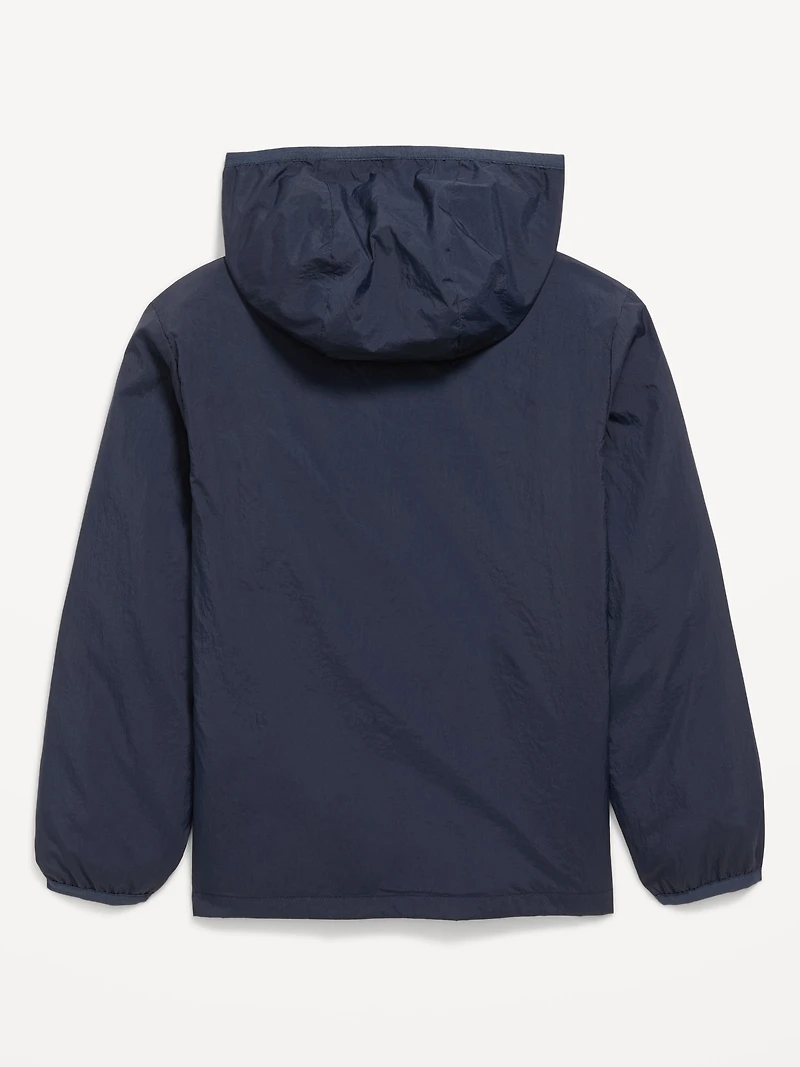 Water-Resistant Zip-Front Jacket for Boys