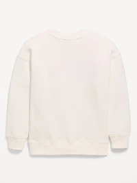 Oversized Logo-Graphic Sweatshirt for Boys