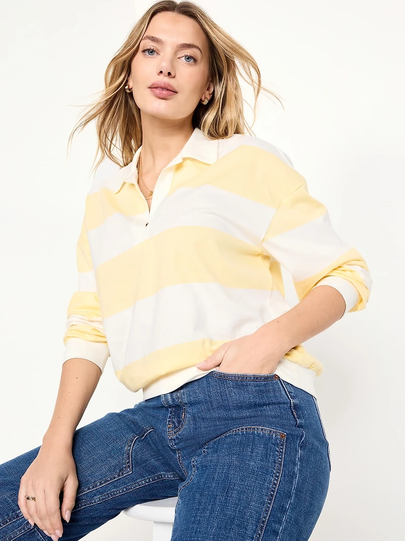 Long-Sleeve Rugby Top