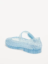 Jelly Mary-Jane Flats for Toddler Girls
