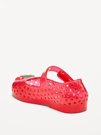 Jelly Mary-Jane Flats for Toddler Girls