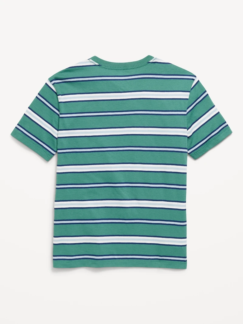Short-Sleeve Striped T-Shirt for Boys