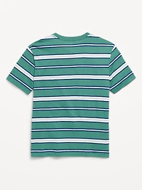 Short-Sleeve Striped T-Shirt for Boys