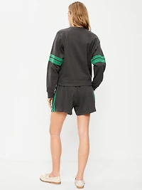 High-Waisted Pull-On Shorts - 5-inch inseam