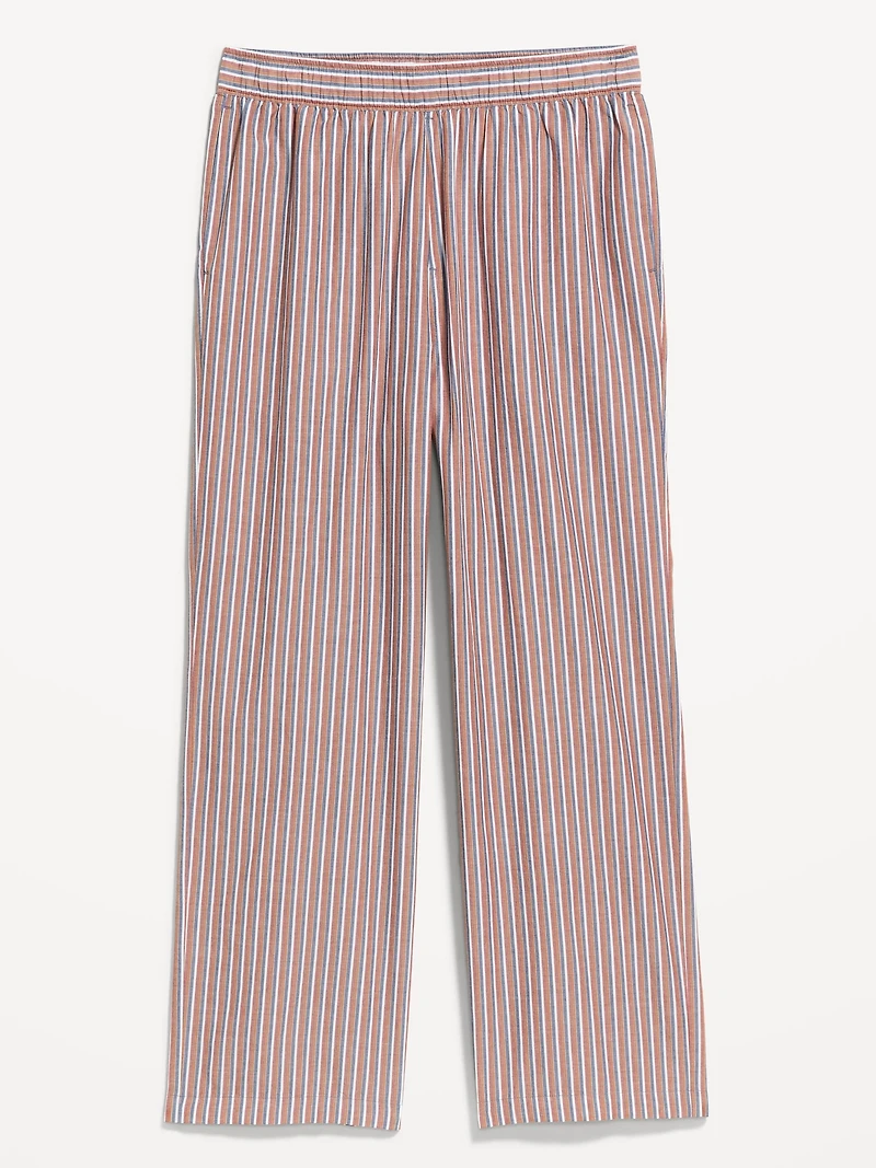 Baggy Poplin Boxer Pajama Pants
