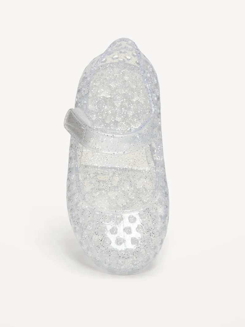 Jelly Mary-Jane Flats for Toddler Girls