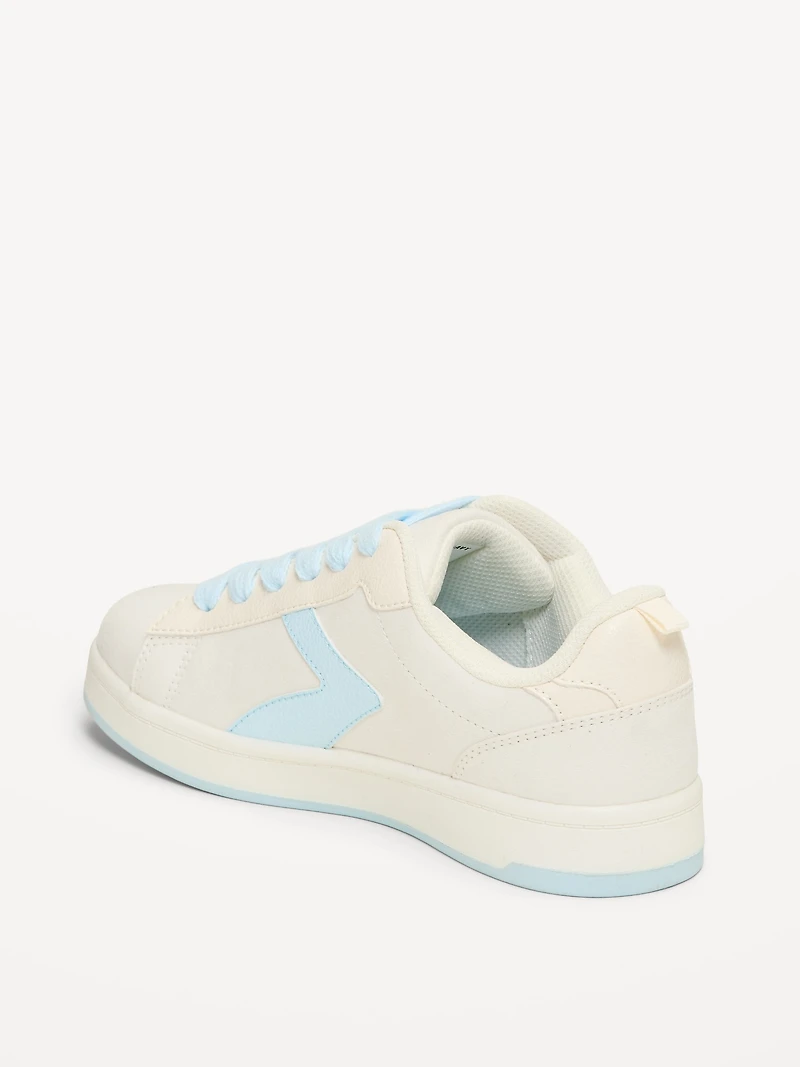 Faux-Suede Lace-Up Sneakers for Girls