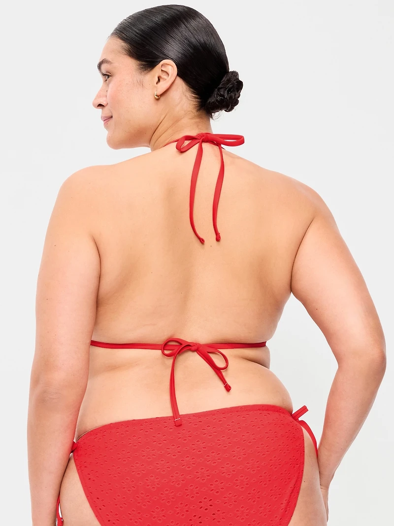 Triangle String Bikini Swim Top