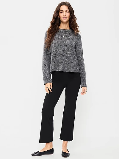 High-Waisted Fashion Kick Flare Leggings