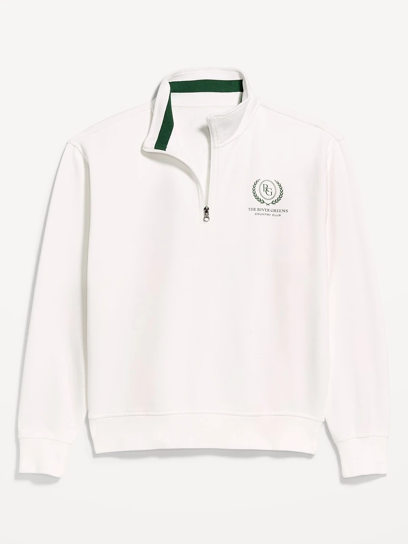 Rotation Fleece Graphic Quarter Zip