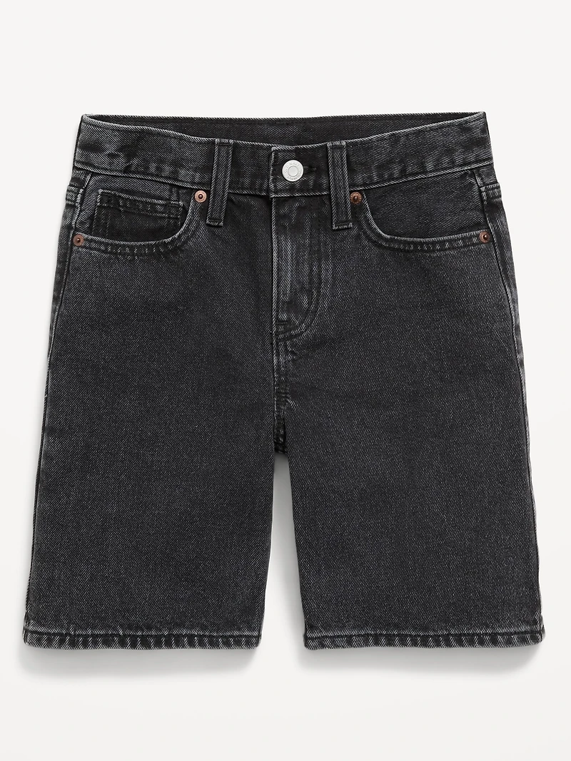 Knee Length Baggy Jean Shorts for Boys