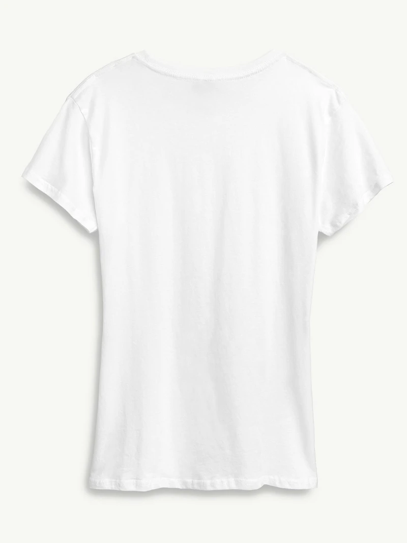 Peanuts Snoopy Woodstock Heart Locket Short Sleeve Graphic T-Shirt