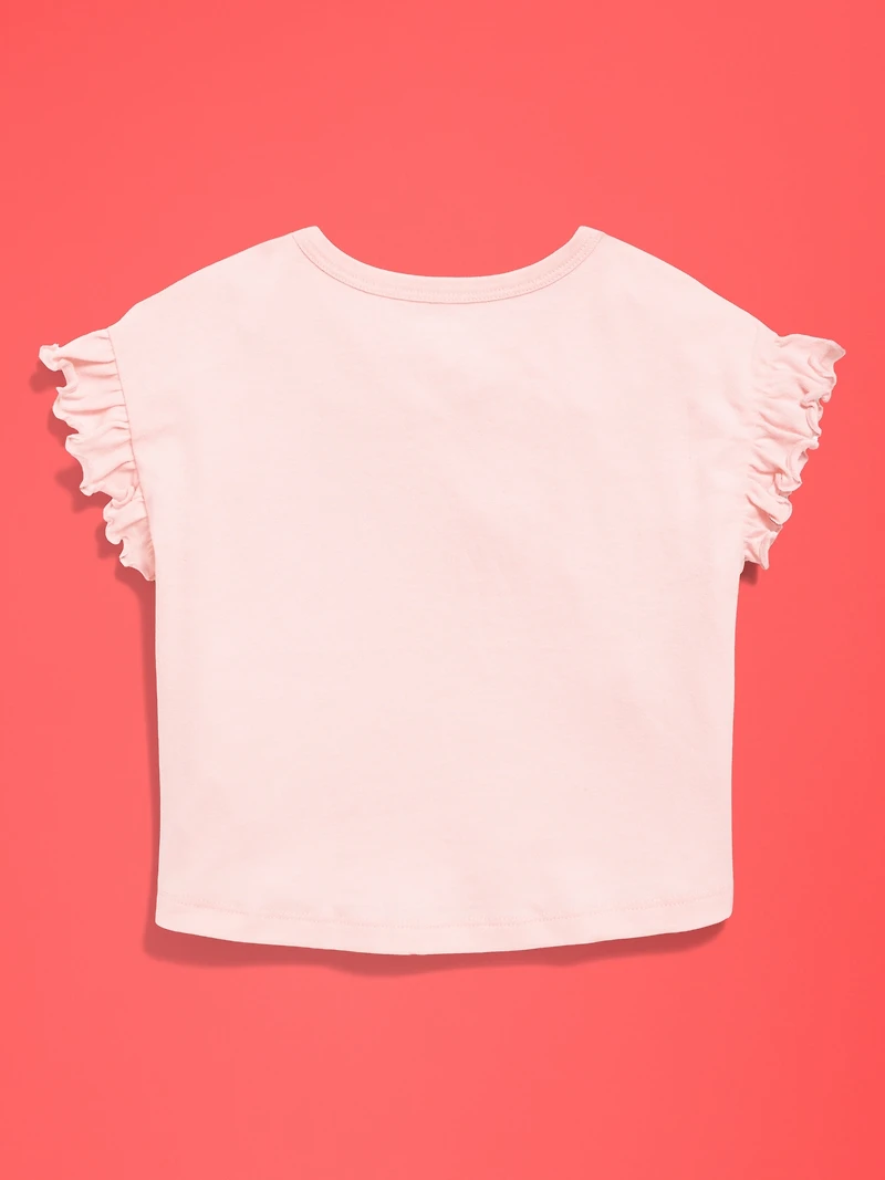 Old Navy x Disney Minnie Mouse Ruffle-Sleeve T-Shirt for Toddler Girls