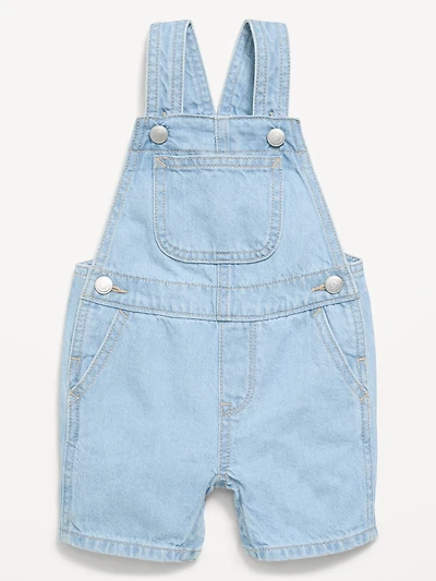 Baggy Jean Shortalls for Baby