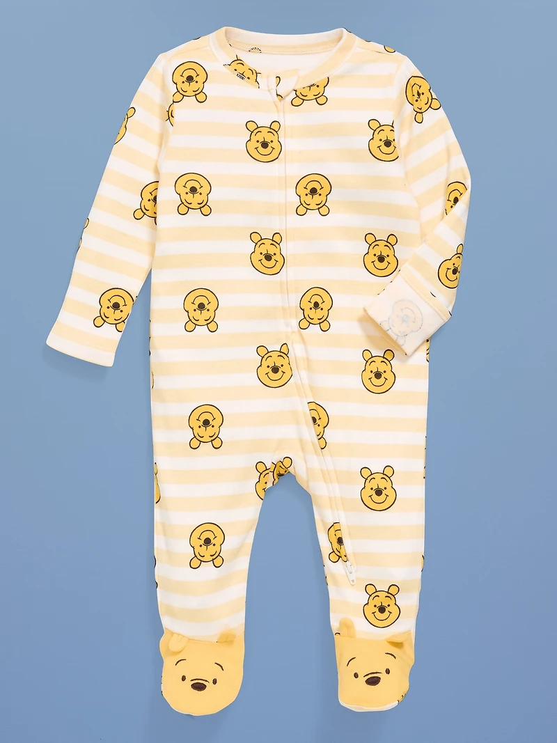 Old Navy x Disney Winnie the Pooh 2-Way-Zip Sleep & Play Footed One-Piece for Baby