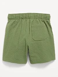 Textured Swim Trunks for Toddler Boys
